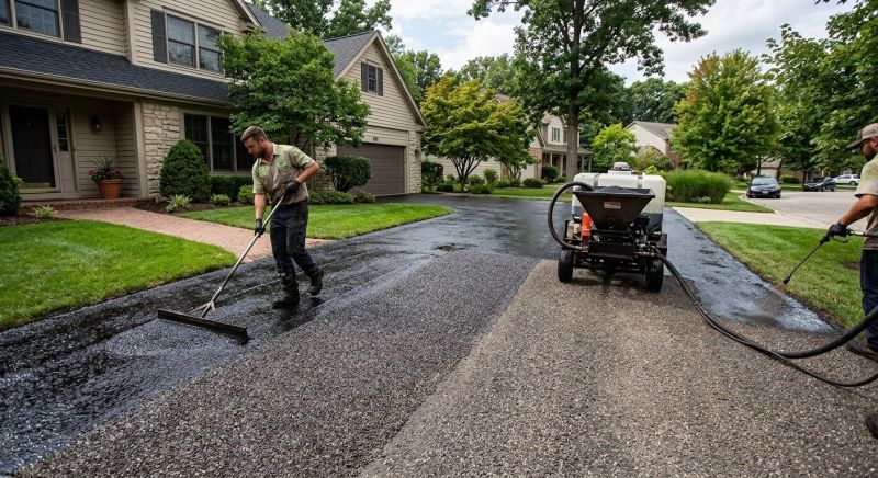 Asphalt Sealcoating in Greenville, SC