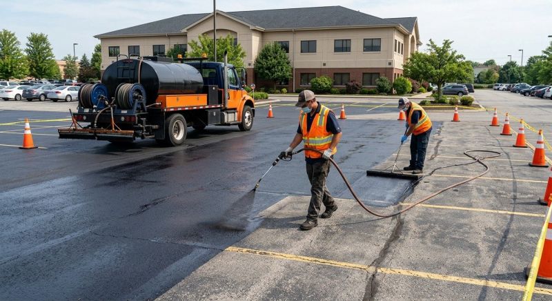 Commercial Parking Lot Sealing in Tampa, FL