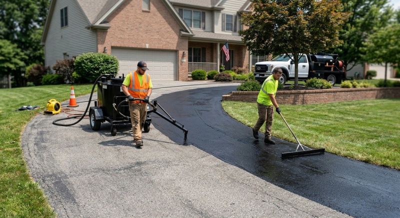 Residential Asphalt Sealing in Columbus, OH